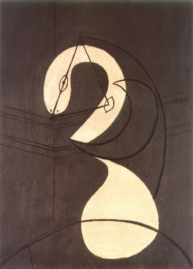 Pablo Picasso Oil Painting Head Of A Woman Tete De Femme